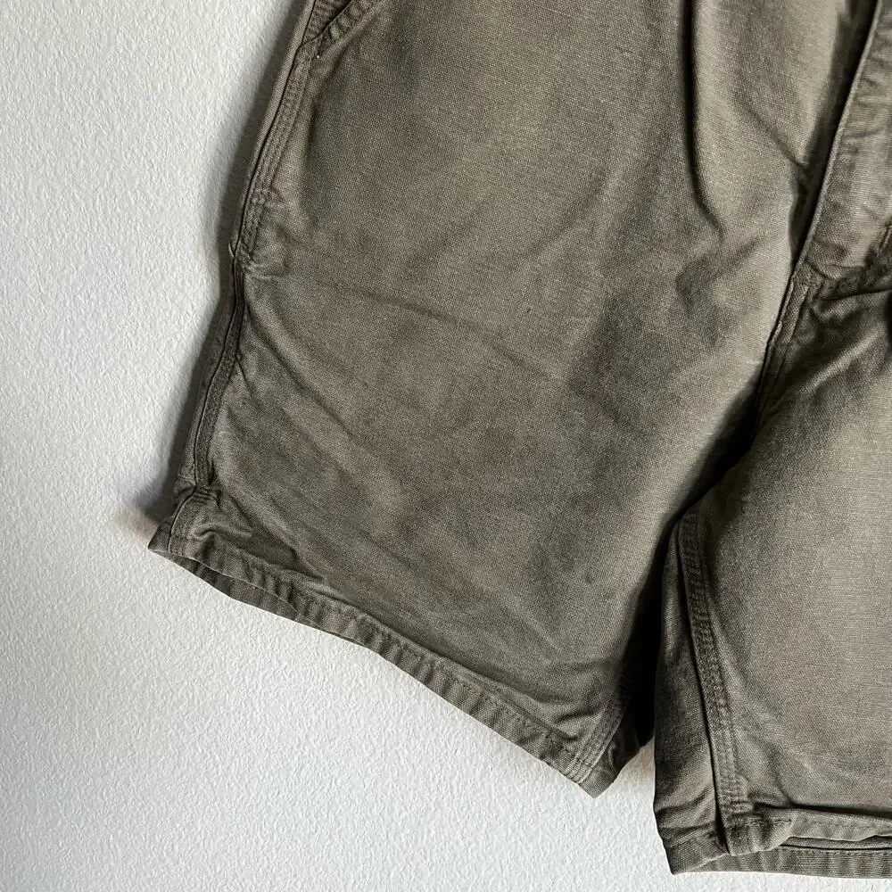 Carhartt B25 DES brown work wear carpenter shorts